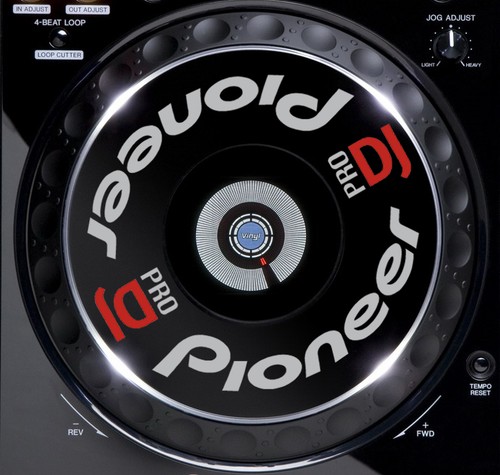 Pioneer cdj jog - dial, slipmat
