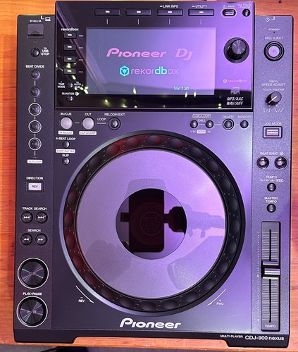 Single pioneer cdj 900 - cdj,